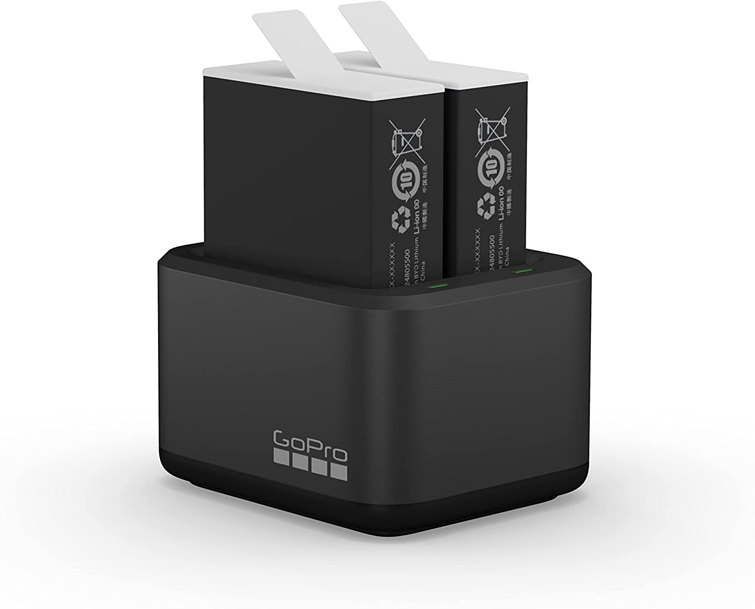 GoPro Dual Battery Charger + 2 Enduro Batteries (HERO11 Black/HERO10 Black/HERO9 Black) - Official GoPro Accessory - cambuy-lives GoPro Dual Battery Charger + 2 Enduro Batteries (HERO11 Black/HERO10 Black/HERO9 Black) - Official GoPro Accessory - cambuy-lives